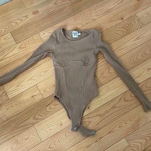 Princess Polly taupe bodysuit